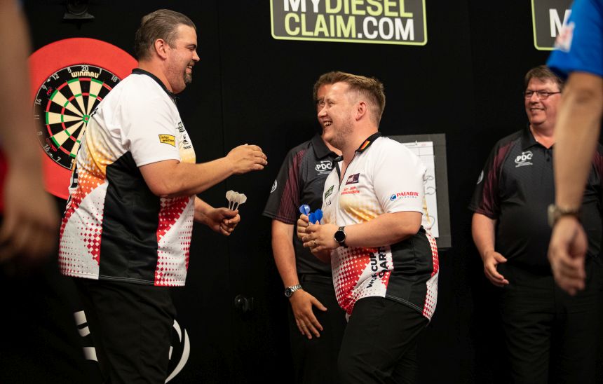 World cup of darts deutschland im viertelfinale belgien bezwingt niederlande 2023 06 17