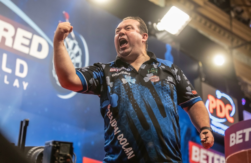 World matchplay dolan ueberrumpelt van gerwen 2023 07 16