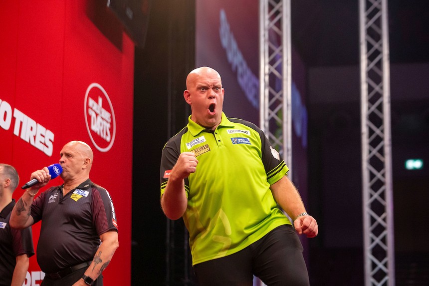 Michael van gerwen gewinnt auch das poland darts masters 2023 07 08