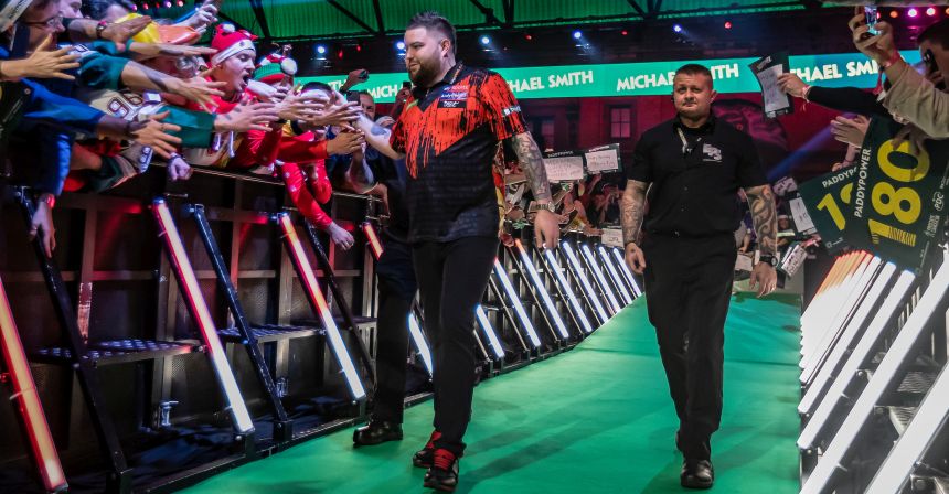 Dart wm 2024 smith bezwingt starken doets whitlock kaempft sich durch 2023 12