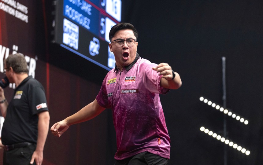 Dartn de wm countdown 2024 rusty jake rodriguez das handgelenk macht probleme 2023 12