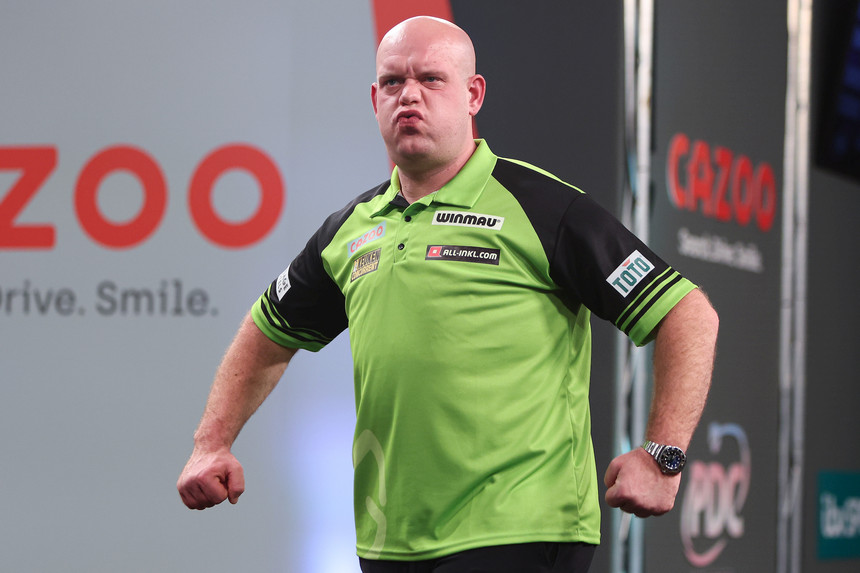 Dartn de wm countdown 2024 michael van gerwen 2 sehnsucht nach dem thron 2023 12 09