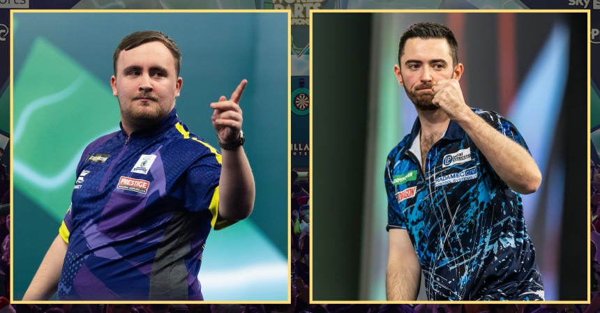 Wm finale 2024 luke littler gegen luke humphries 2024 01