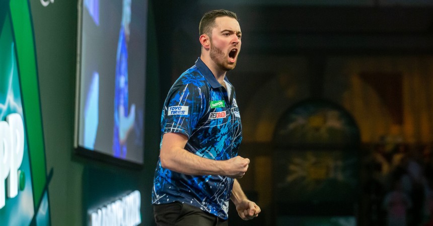 Dart wm 2024 humphries mit statement sieg gegen chisnall 2024 01 01