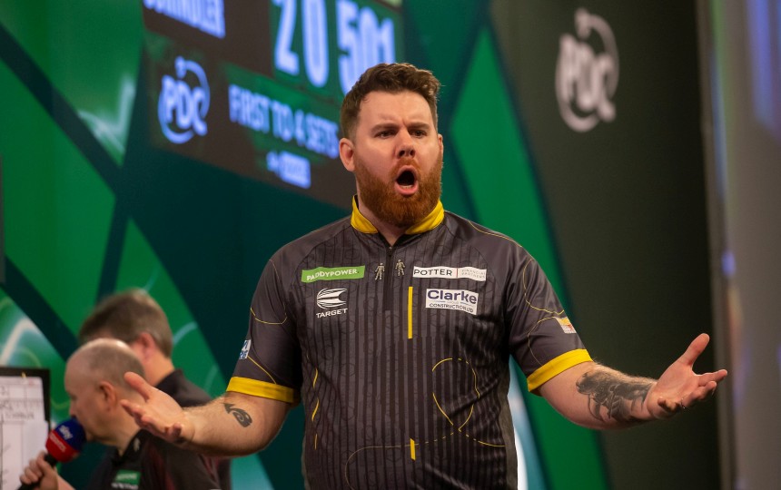 Dart wm 2024 schwacher van gerwen faellt williams zum opfer 2024 01 01