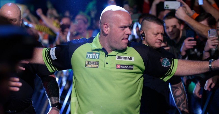 Van gerwen feiert heimsieg beim dutch darts masters 2024 01