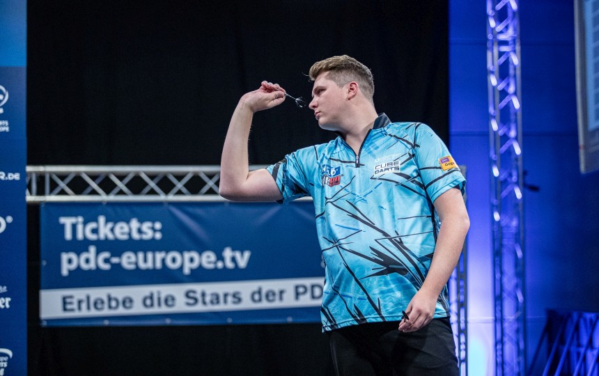 Q school krohne und maendl lawrance durch fallon sherrock in england weiter 2024 01 09