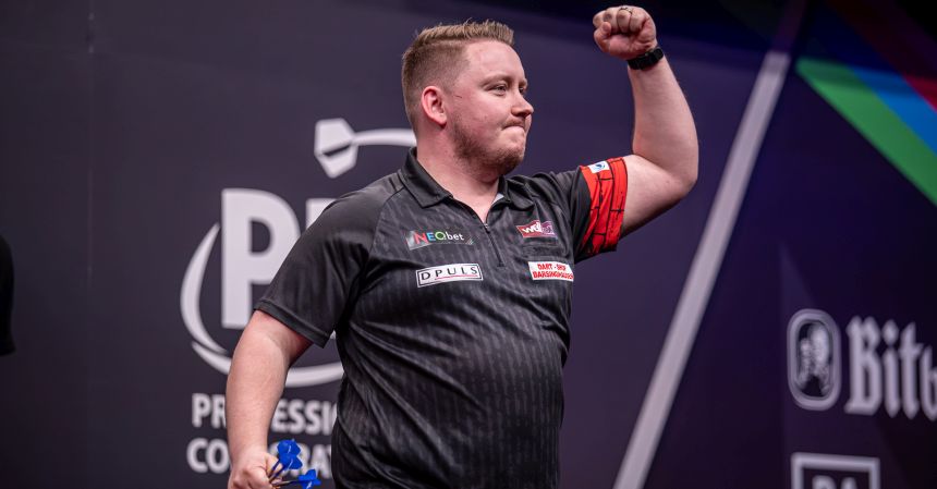 European darts grand prix schindler und clemens siegreich 2024 04
