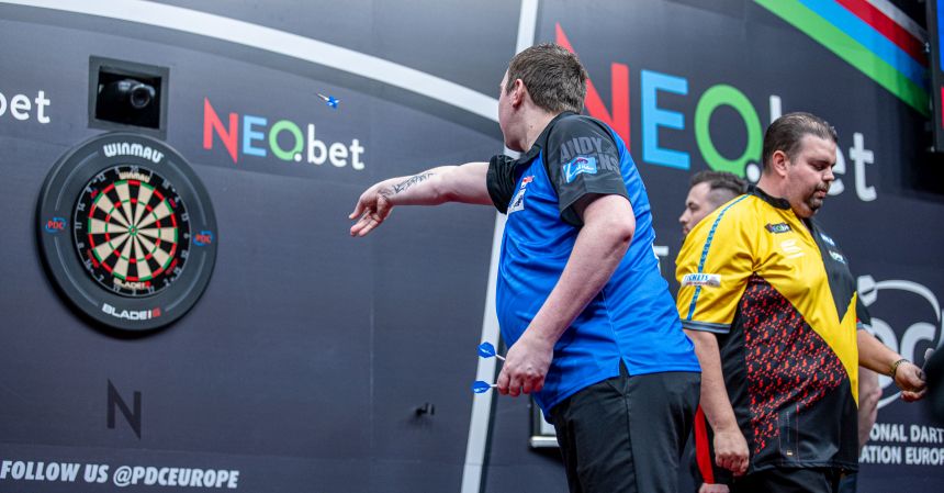 Baltic sea darts open deutsches trio und littler raus 2024 05