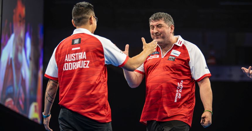 World cup of darts oesterreich und schottland komfortabel australien raus 2024 06