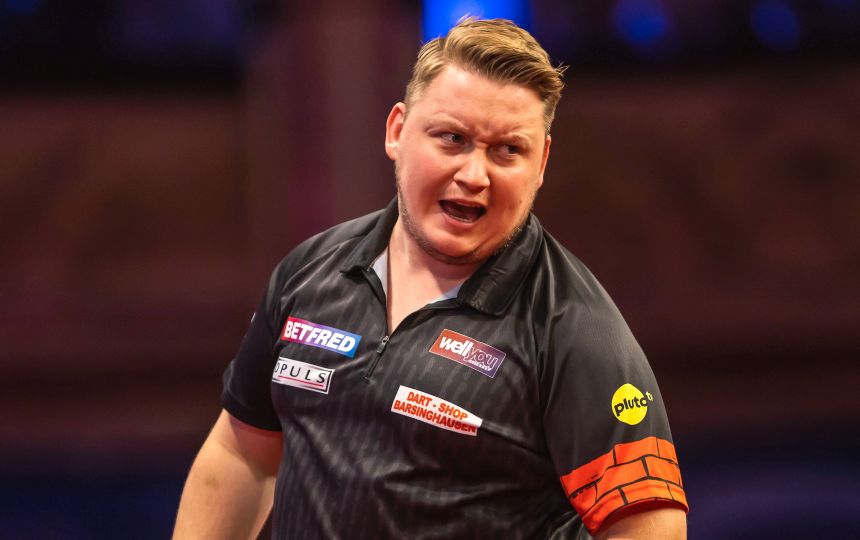 German darts championship schindler weiter titelverteidiger ausgeschieden 2024 09