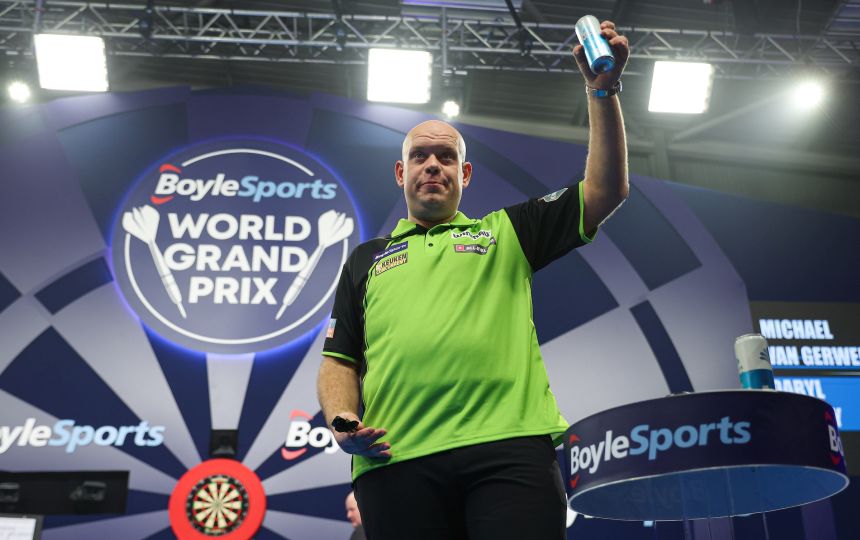 Players championship van gerwen mit passender antwort 2024 10