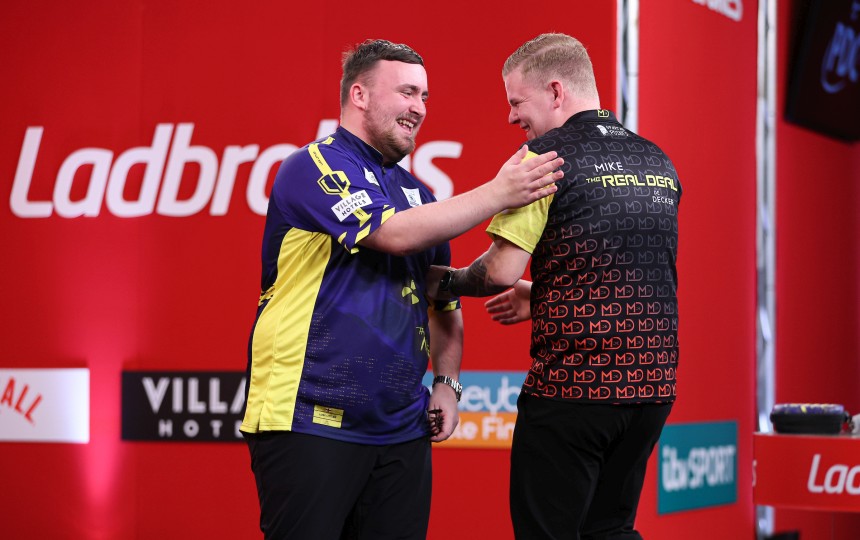 Players championship finals littler ueberragt weiter humphries siegt auf sparflamme 2024 11