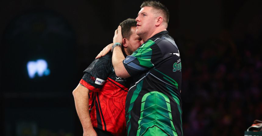 Dart wm 2025 clayton und bunting siegen heta mit 9 darter raus 2024 12