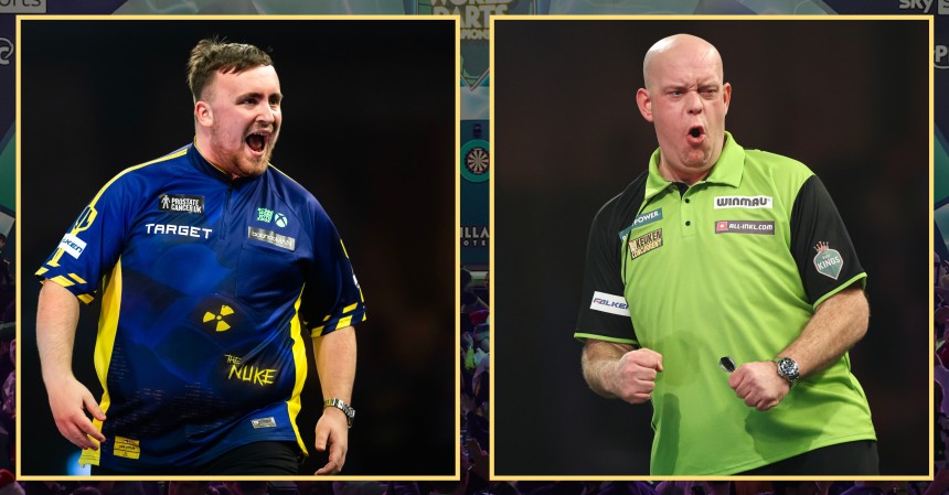 Wm finale 2025 littler gegen van gerwen 2025 01
