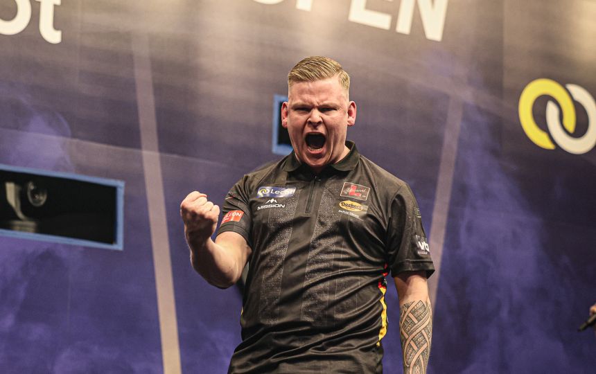 Belgian darts open schindler unterliegt starkem de decker 2025 03