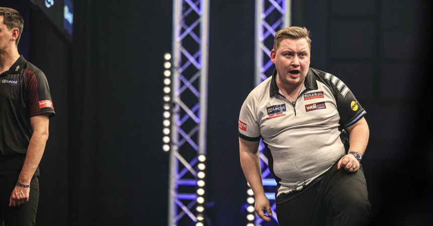 Belgian darts open schindler im achtelfinale humphries und mvg raus 2025 03