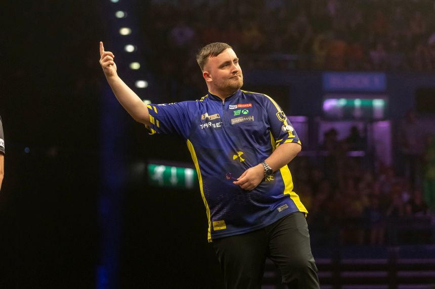 Premier league darts littler verwehrt van gerwen ersten tagessieg 2025 05