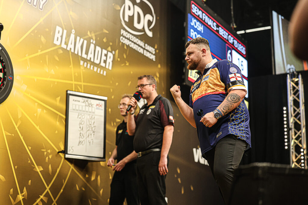 Josh Rock besiegt James Wade mit 7:5
