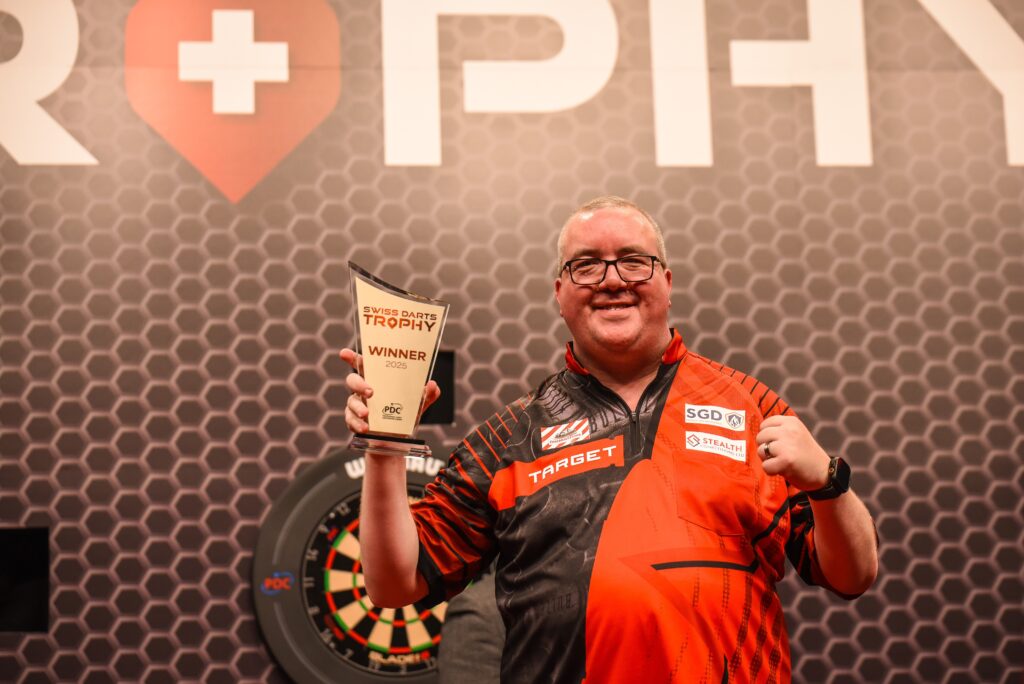Swiss Darts Trophy 2025 Stephen Bunting - Sieger der Swiss Darts Trophy 2025
