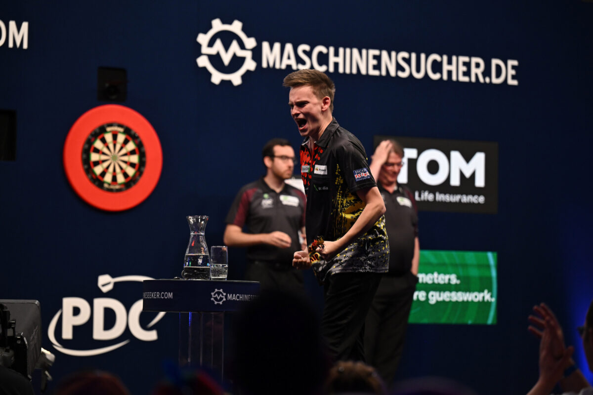 Zweiter Deutscher im Achtelfinale: Ricardo Pietreczko besiegt Josh Rock