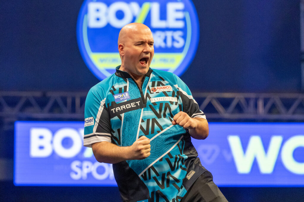 Rob Cross nimmt Wessel Nijman aus dem Turnier