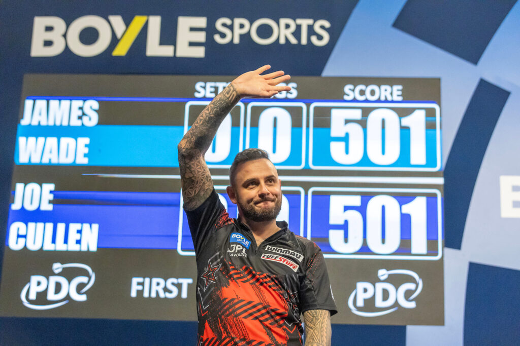 Joe Cullen besiegt James Wade etwas überraschend