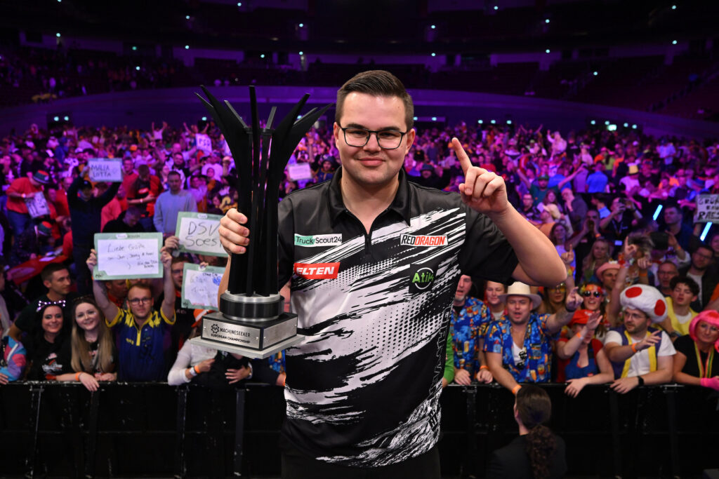 Gian van Veen gewinnt bei der European Championship 2025 seinen ersten Major-Titel
