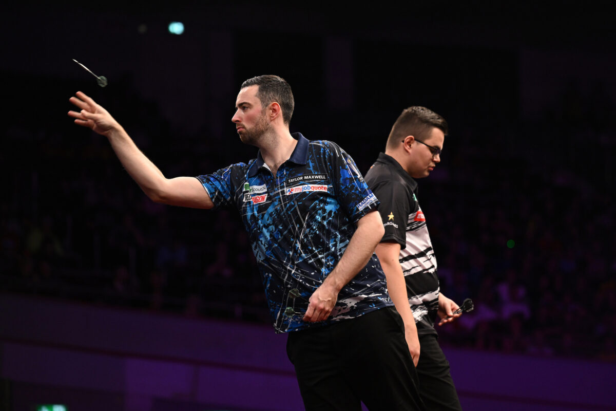 Luke Humphries und Gian van Veen wollen die WM gewinnen