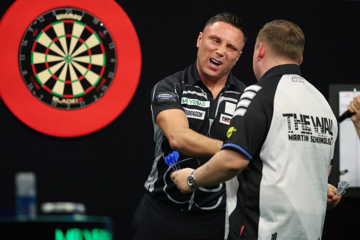 Martin Schindler verliert im Achtelfinale des Grand Slams gegen Gerwyn Price