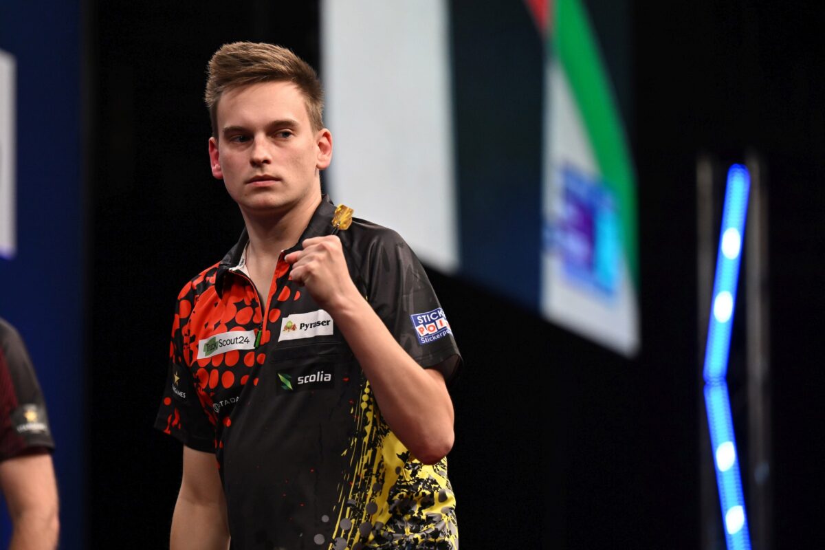 Ricardo Pietreczko steht in Runde 2 der Players Championship Finals