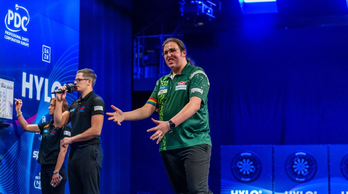 Liam Maendl-Lawrance ist in seinem Auftaktspiel bei der WDF-WM ausgeschieden