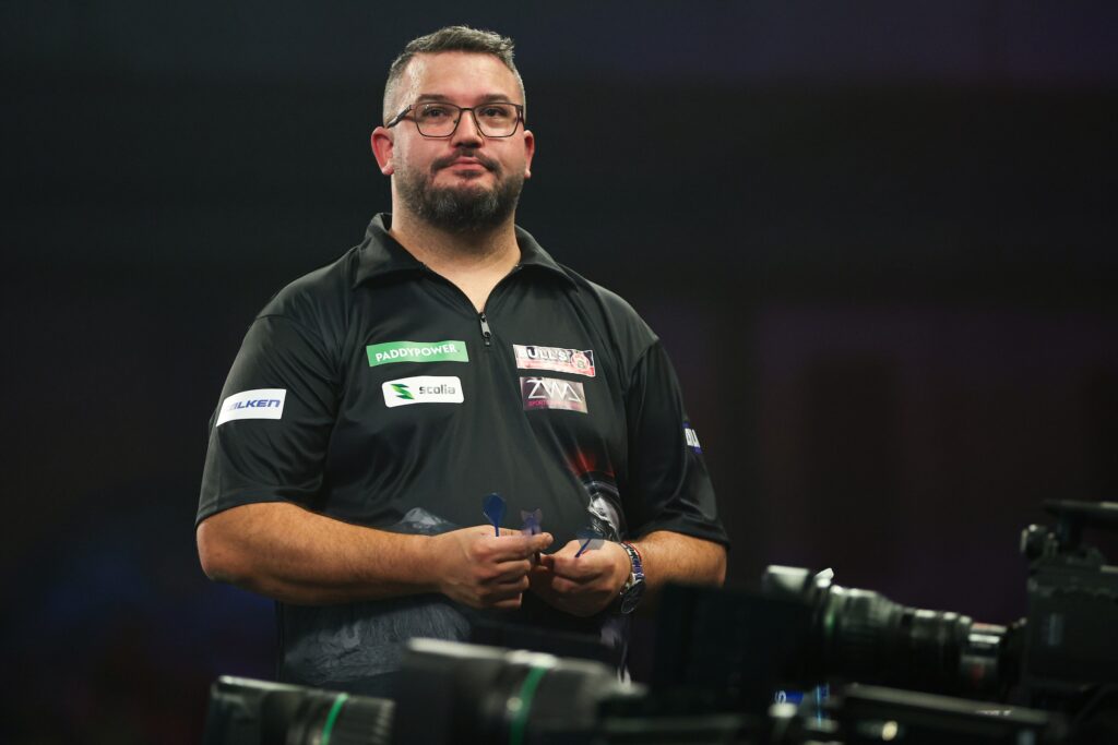 Cristo Reyes Cristo Reyes bei seinem Comeback bei der PDC-WM 2026