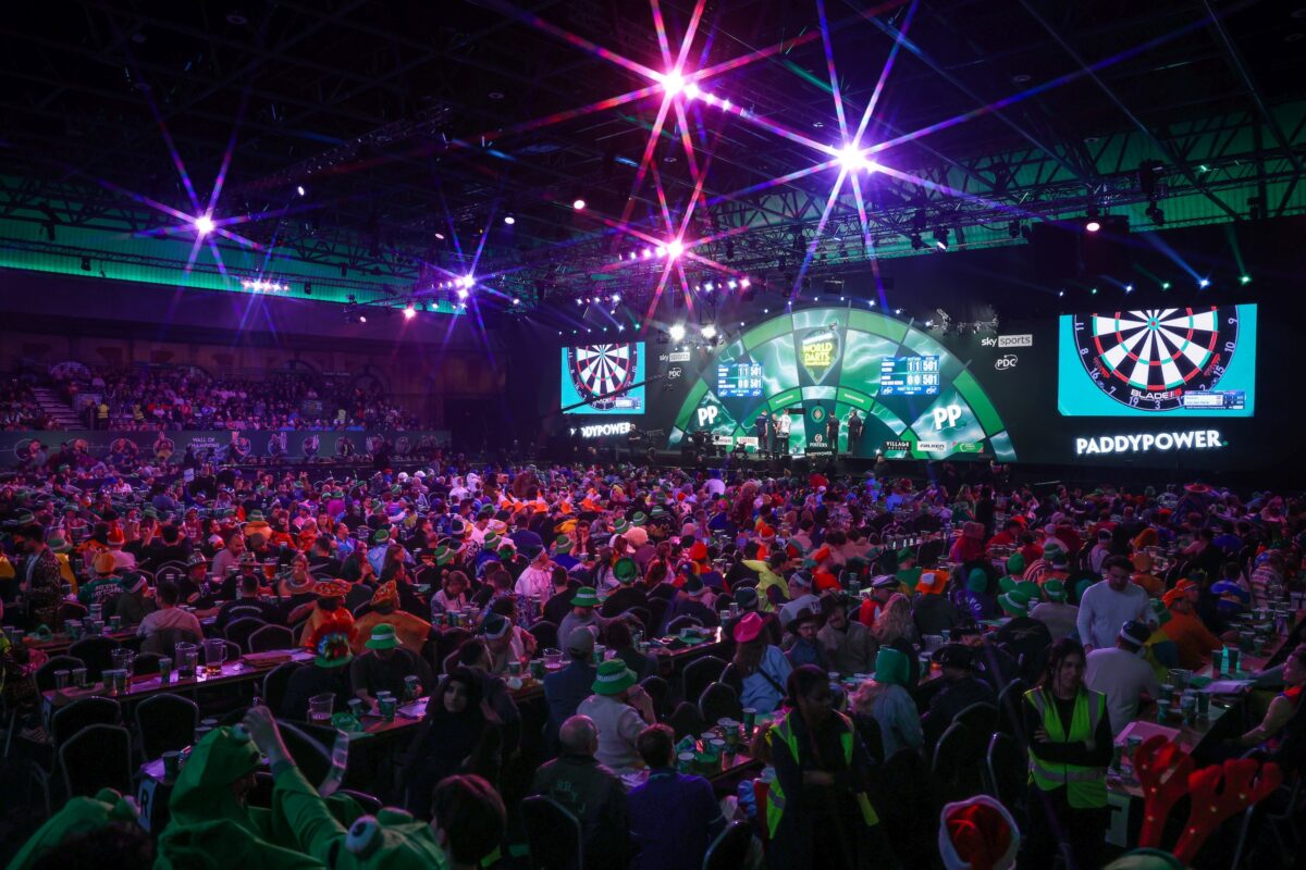 Die West Hall des Alexandra Palace