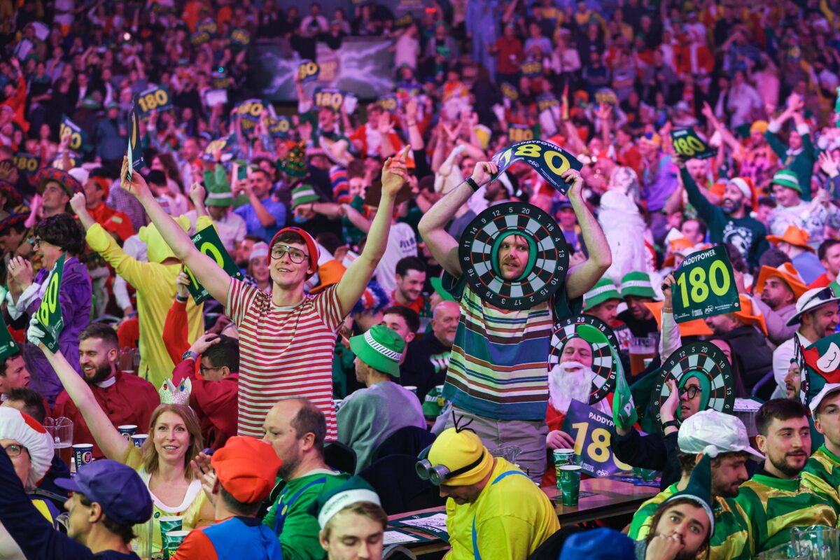 Die Fans im Ally Pally sind bereit f&uuml;r Runde 3 der PDC-WM 2026
