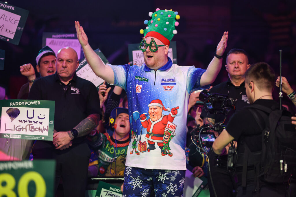 Ricky Evans Ricky Evans bei seinem Walk-on bei der PDC-WM 2026