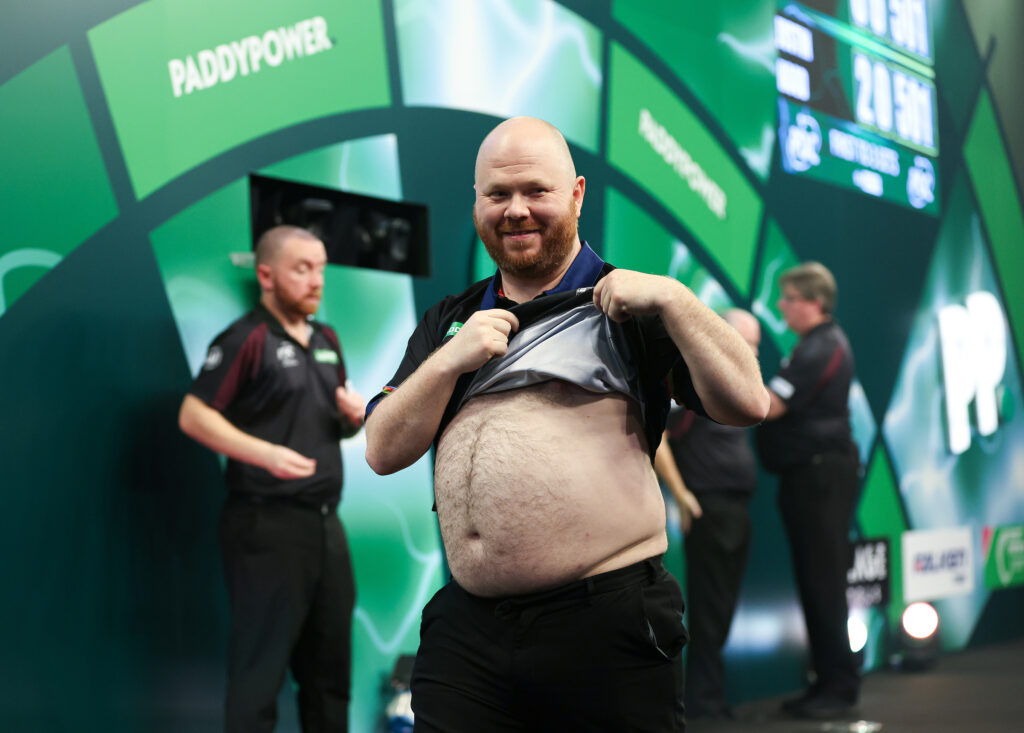 Justin Hood hatte nach seinem starken WM-Deb&uuml;t gut lachen