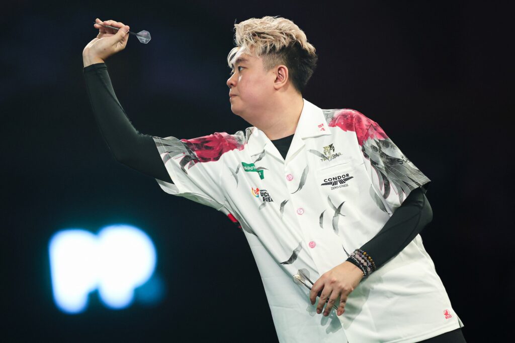 Man Lok Leung Man Lok Leung bei der PDC-WM 2026