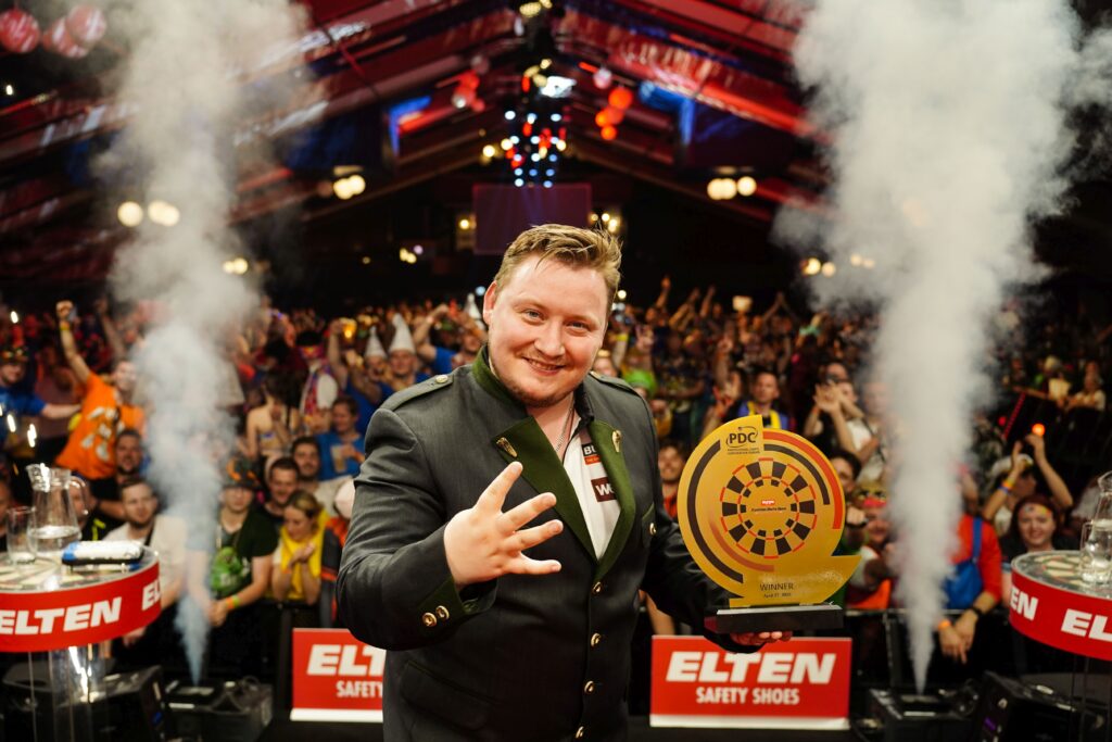 European Tour 2025 Martin Schindler gewinnt die Austrian Darts Open 2025