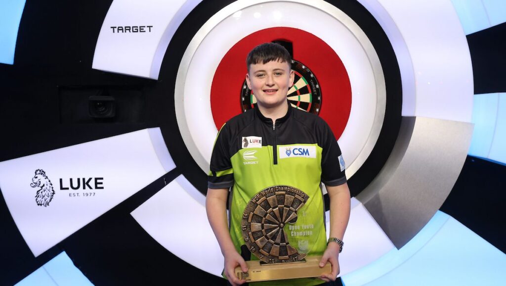 WDF Jugendweltmeisterschaft Mitchell Lawrie gewinnt die WDF World Youth Championship 2025