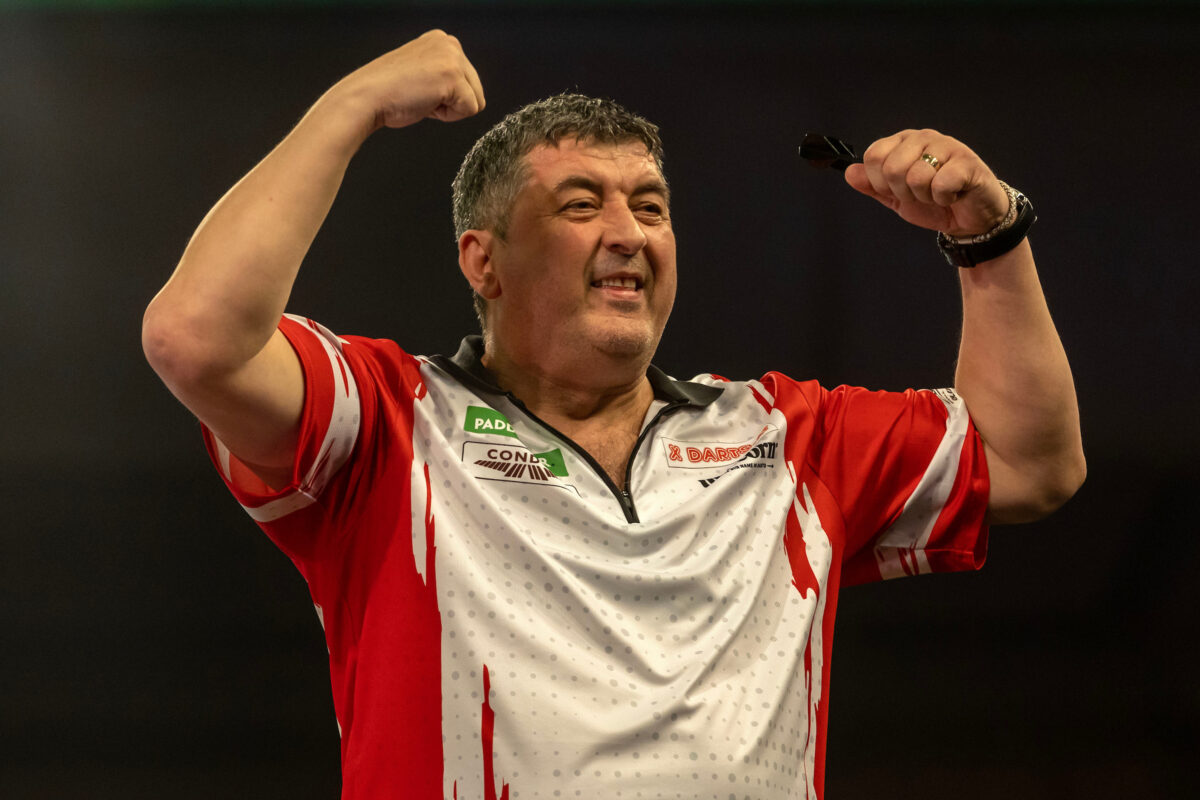 Mensur Suljovic ist bei der PDC Dart WM 2026 dabei