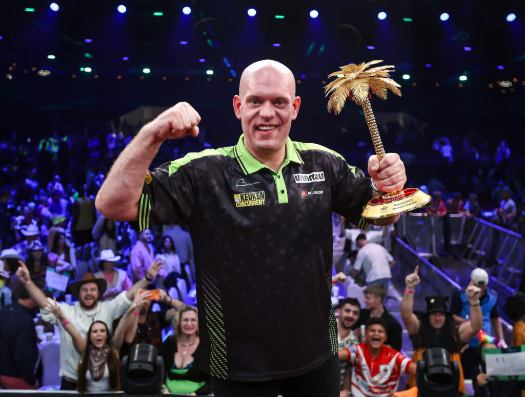Michael van Gerwen gewinnt beim Bahrain Darts Masters 2026 seinen 17. World Series Titel