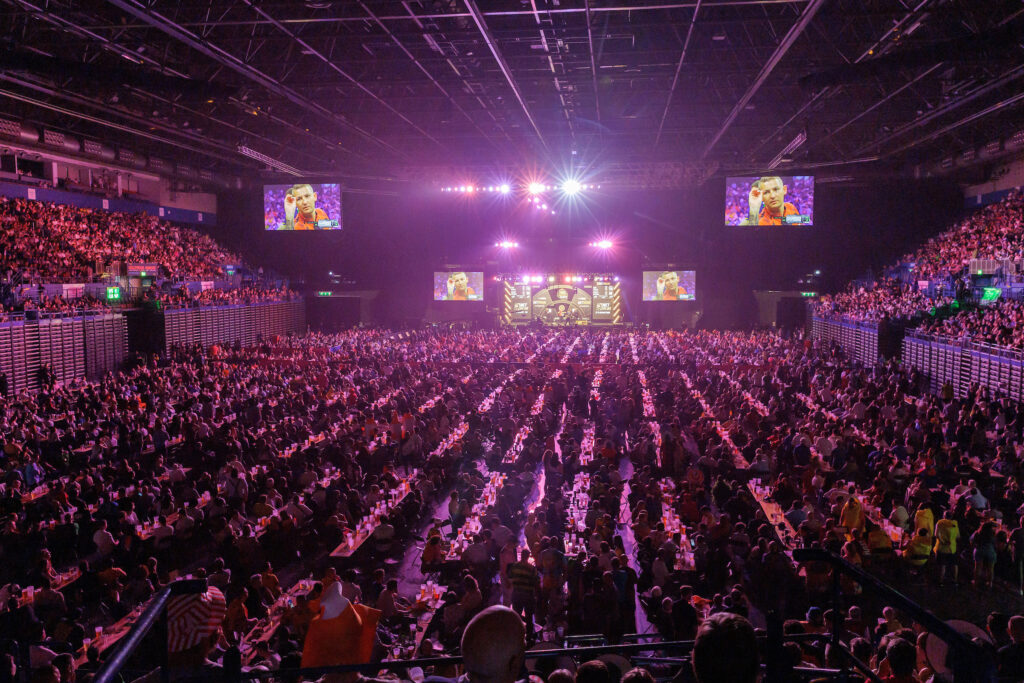 Ticketinfos für große Events wie der Premier League Darts