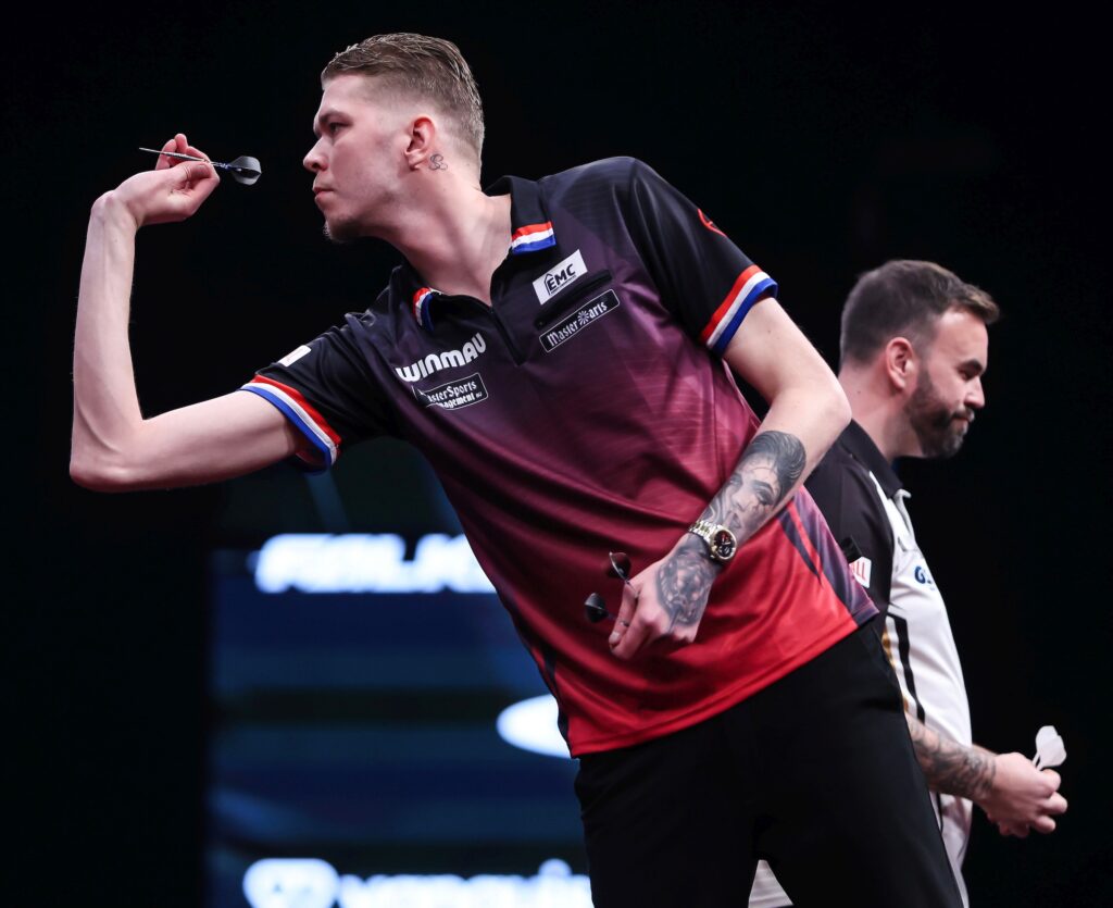 Jimmy van Schie beim Winmau World Masters 2026