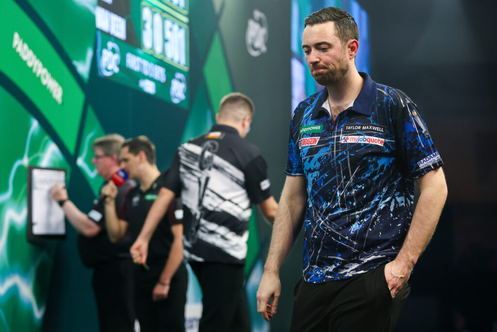 Entt&auml;uschung bei Luke Humphries: Die Nr. 2 der Welt war in den entscheidenden Momenten nicht zur Stelle