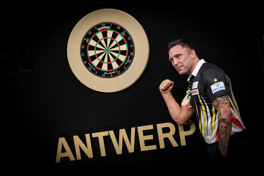 Der Tagessieger in Antwerpen: Gerwyn Price