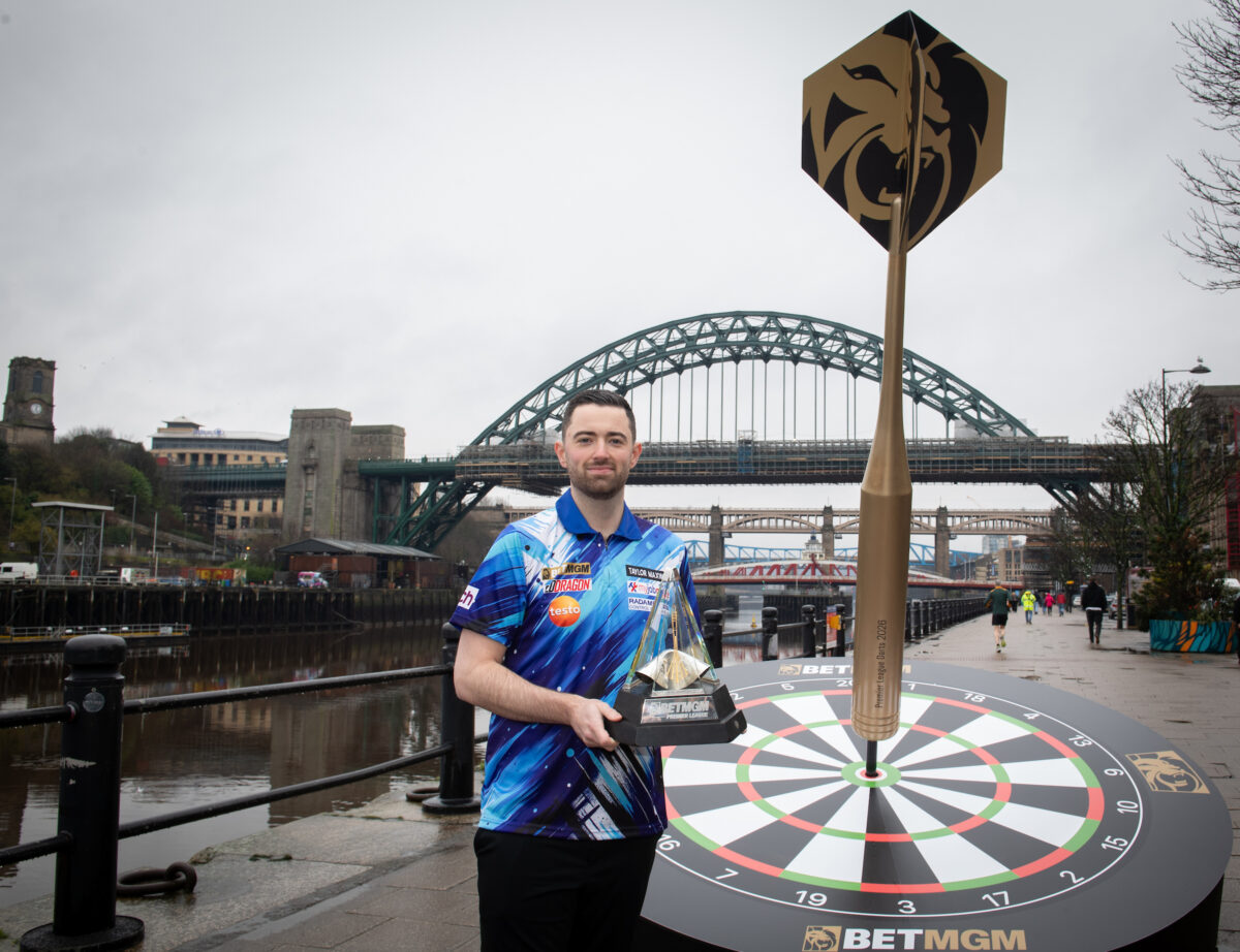 Titelverteidiger Luke Humphries will sich erneut zum Premier League Champion kr&ouml;nen