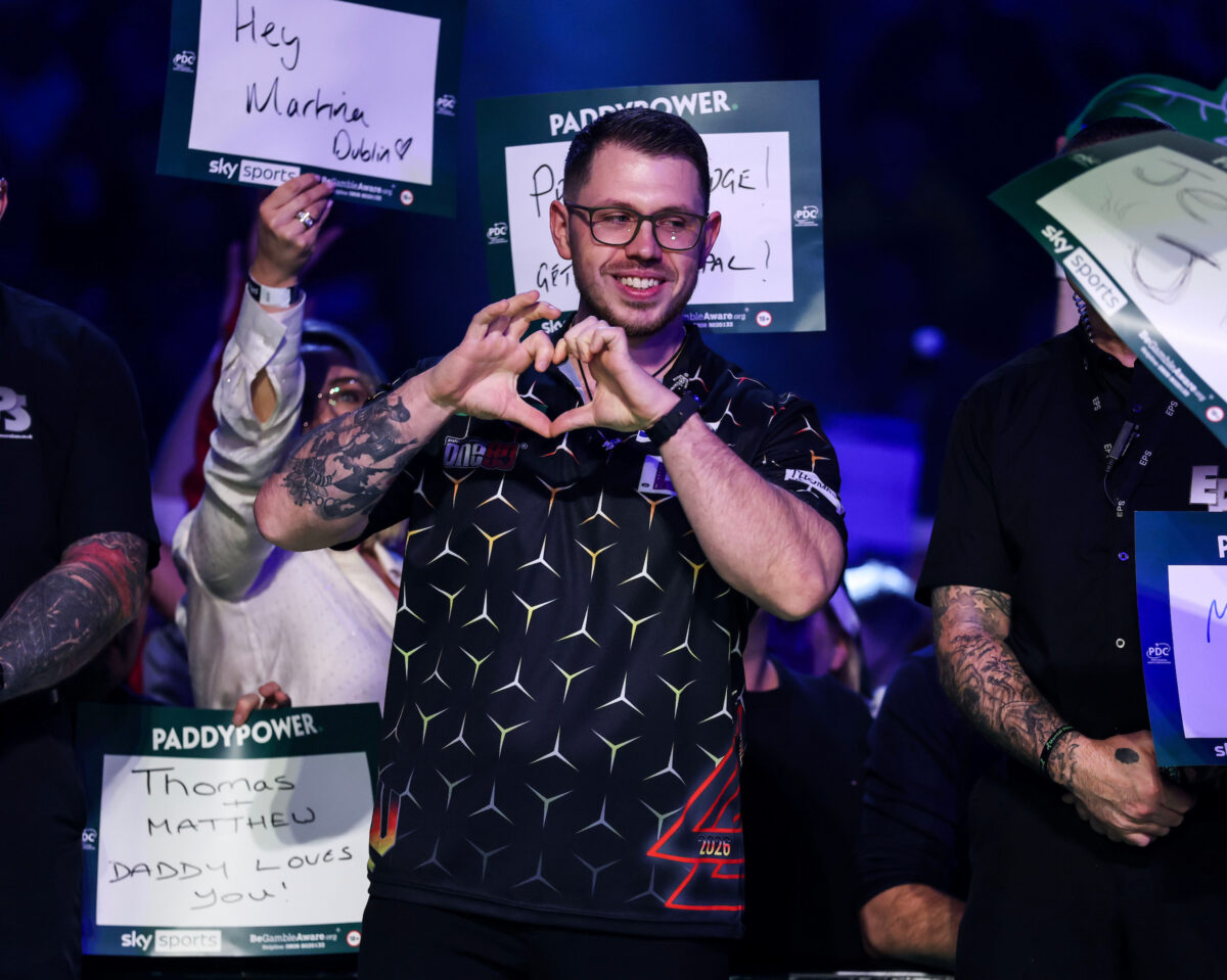 Lukas Wenig konnte sich für die Belgian Darts Open in Wieze qualifizieren