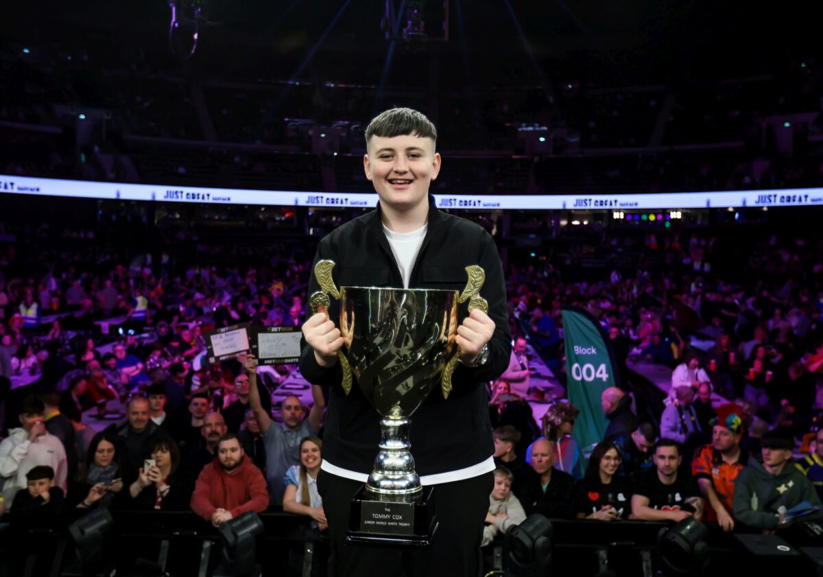 Mit nur 15 Jahren ist Mitchell Lawrie die neue Nr. 1 der WDF