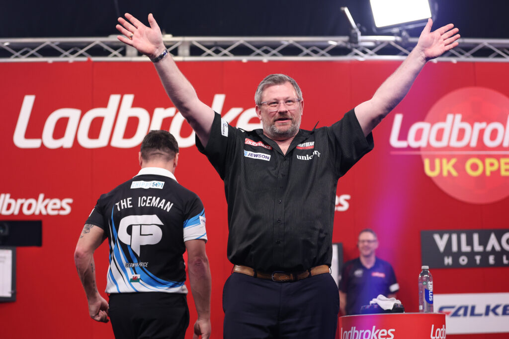 James Wade spielte sich wie schon letztes Jahr ins Finale der UK Open